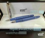 NEW 2023 Replica Montblanc Meisterstuck LeGrand Sky Blue Pen Midsize 145